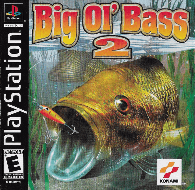 Big Ol' Bass box art for Playstation